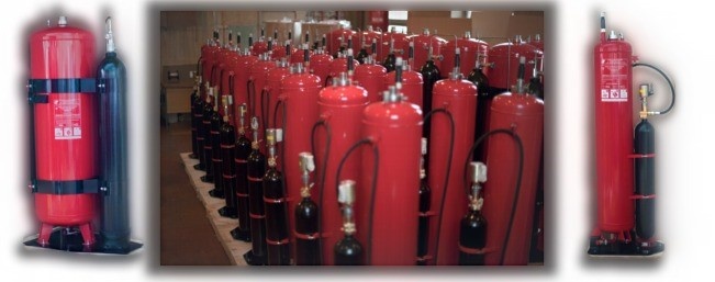Модульные установки пожаротушения тонкораспыленной водой (МУПТВ)